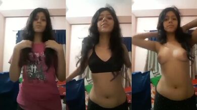 College er meye nijeke prachaar kore