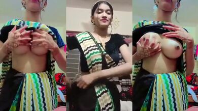Bangladeshi upojati Monipuri meye taar boyfriend ke taar seductive naach dekhanor MMS porn clip