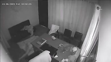 Luccha boss taar kormochari abong client ke chodar CC camera footage