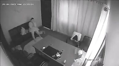 Luccha boss taar kormochari abong client ke chodar CC camera footage