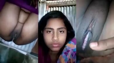 Gulab jamun er moton mishti gudh fingering korar blue film