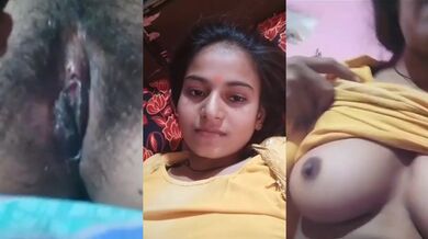 Shundori innocent naive akti apu taar boyfriend er shaathe taar untouched gudh abong dudh share korar MMS porn clip