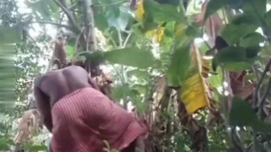 Grammo kaaj er meye ke chodani'r putul er moton bebohar korlo