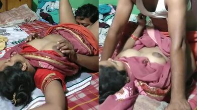 Kolkata'r grammo couple ke dekha gelo besh masti furti korte