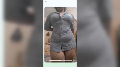 Chubby GF nijer curvy shorir er MMS clip diye BF gorom korlo