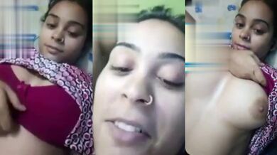 Bangladeshi bhabhi MMS clip diye nijer dudu gulo dekhalo