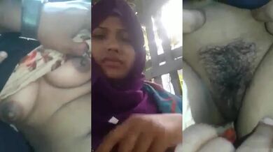 Lajuk hijabi girlfriend ke niye noshtami te joralo boyfriend