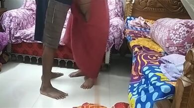 Bangladeshi grammo boudi nijer apon bhai er shathe noshtami